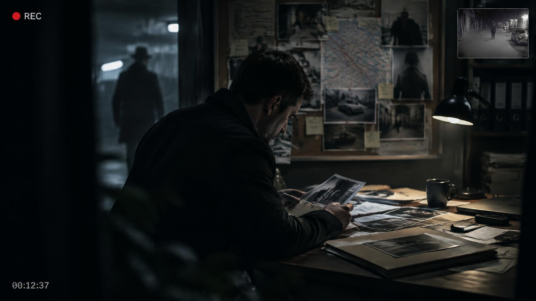 detective in action